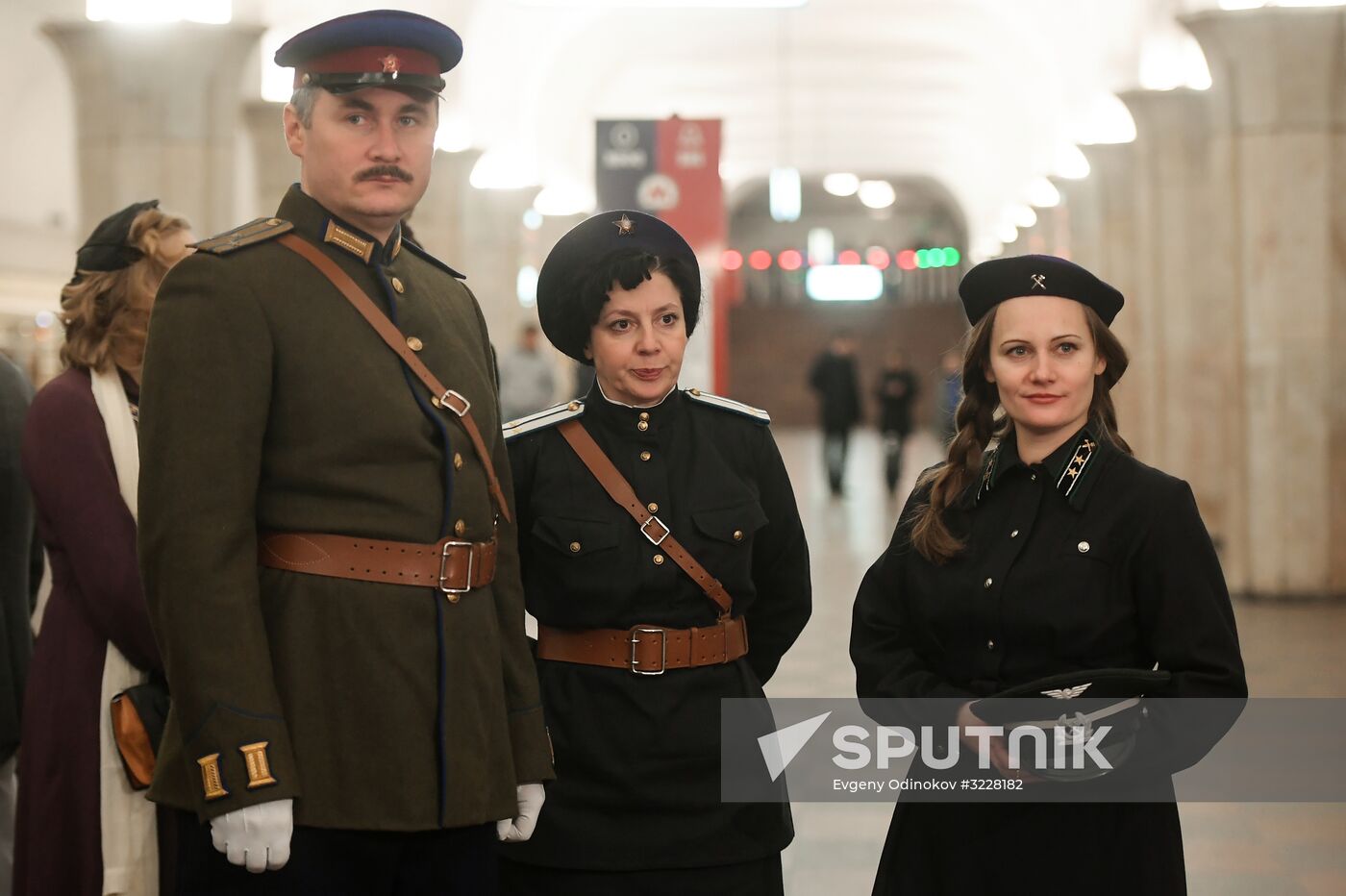Night tour of the Moscow metro