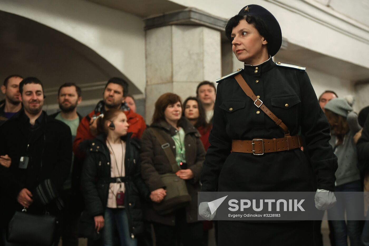 Night tour of the Moscow metro