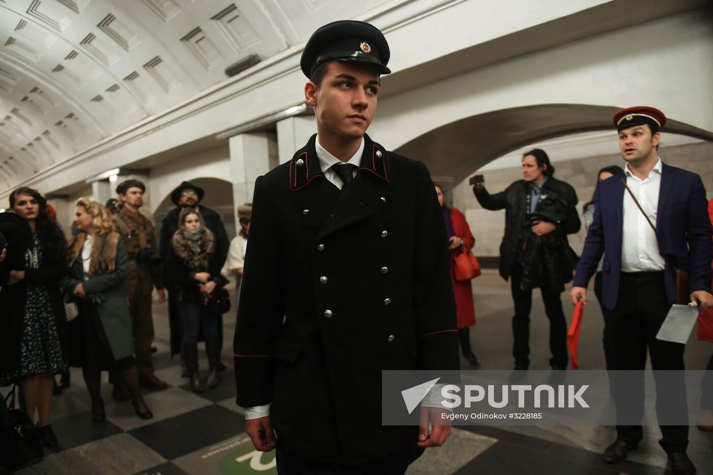 Night tour of the Moscow metro