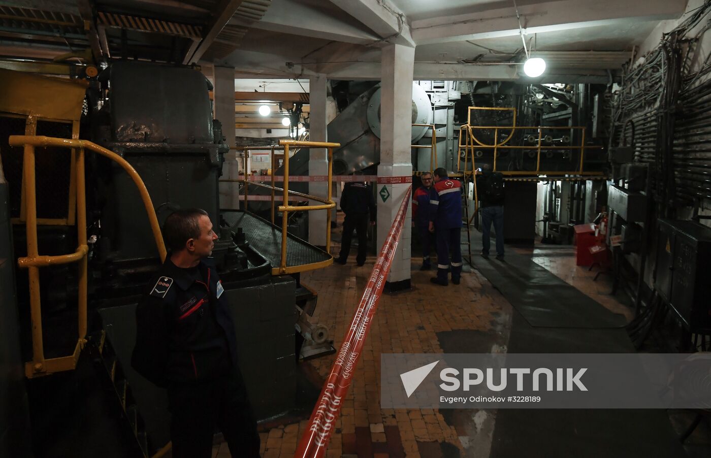 Night tour of the Moscow metro