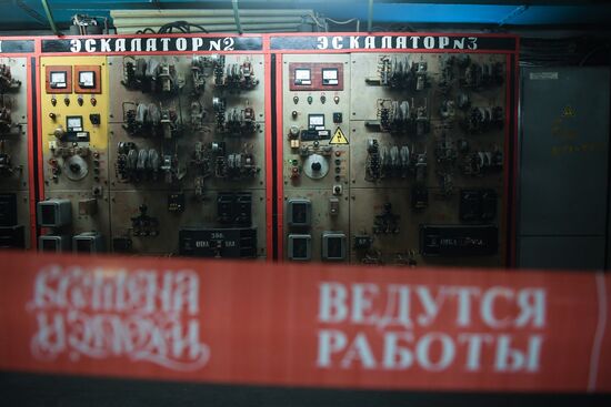 Night tour of the Moscow metro