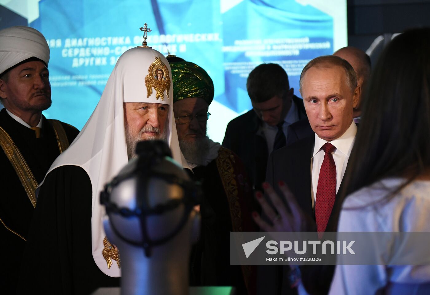 President Vladimir Putin visited Russia Focused on the Future exhibition