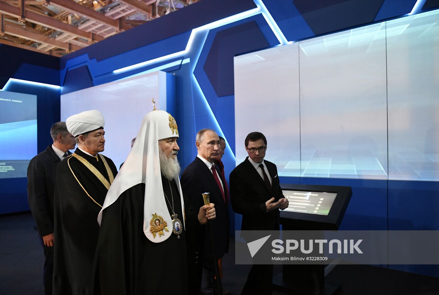 President Vladimir Putin visited Russia Focused on the Future exhibition