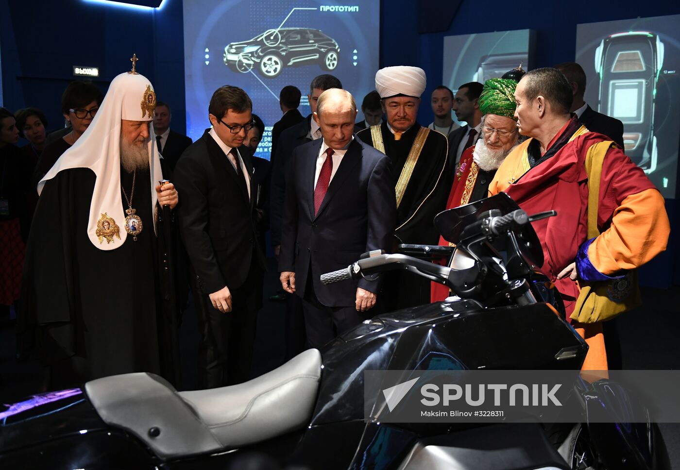 President Vladimir Putin visited Russia Focused on the Future exhibition