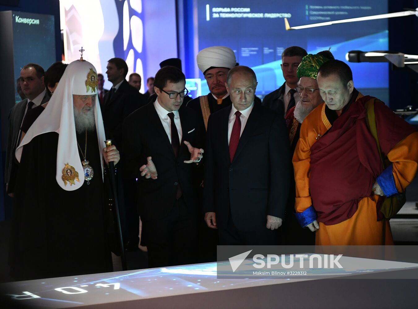 President Vladimir Putin visited Russia Focused on the Future exhibition