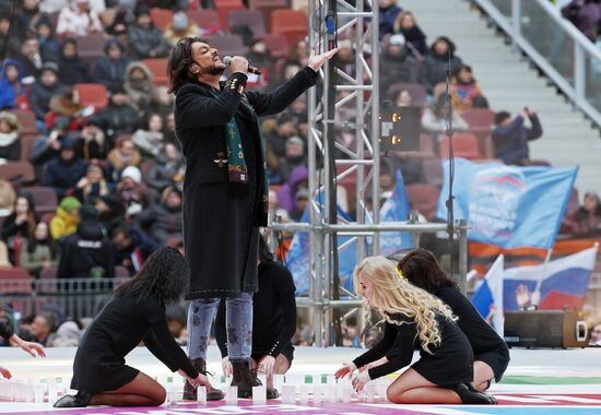 Russia Unites concert