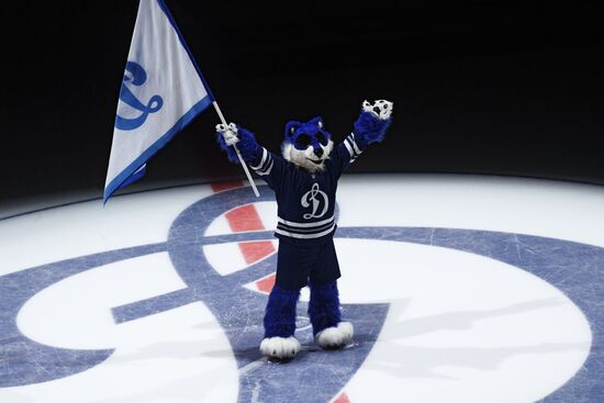 Kontinental Hockey League. Dynamo Moscow vs. Spartak