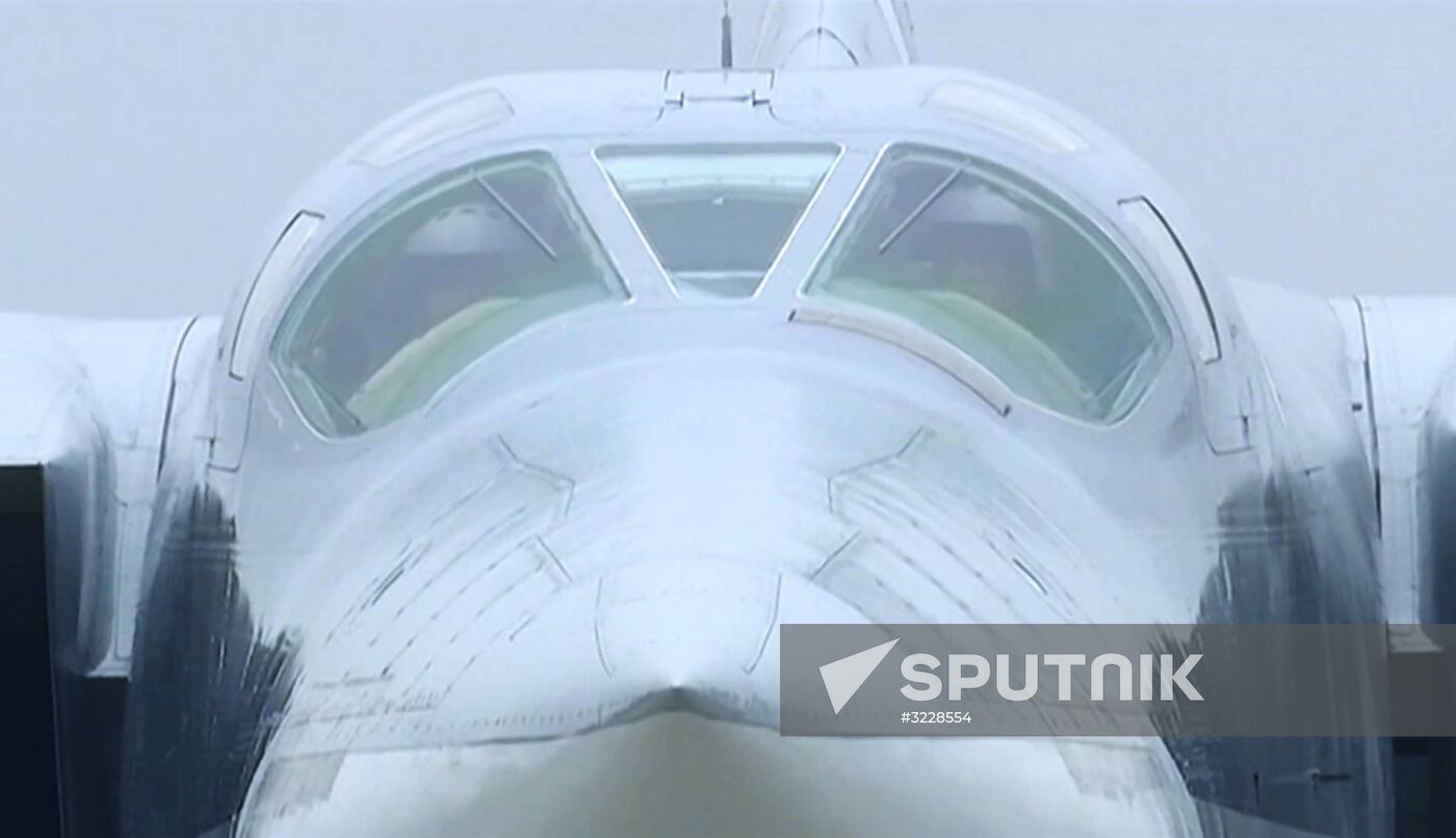 Tu-22M3 long-range bombers hit terrorist targets in Syria