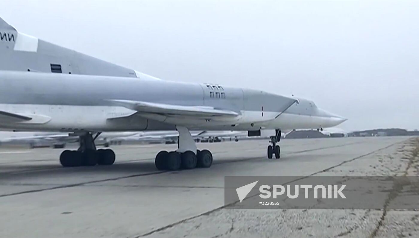 Tu-22M3 long-range bombers hit terrorist targets in Syria