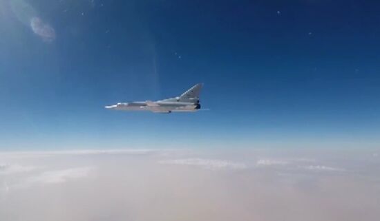 Tu-22M3 long-range bombers hit terrorist targets in Syria