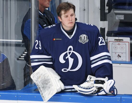 Kontinental Hockey League. Dynamo Moscow vs. Spartak