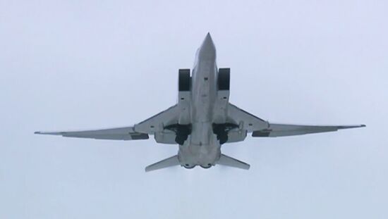 Tu-22M3 long-range bombers hit terrorist targets in Syria