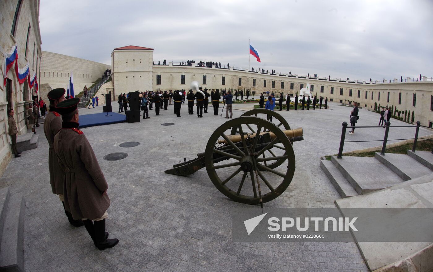 The Konstantin Battery museum complex opens in Sevastopol