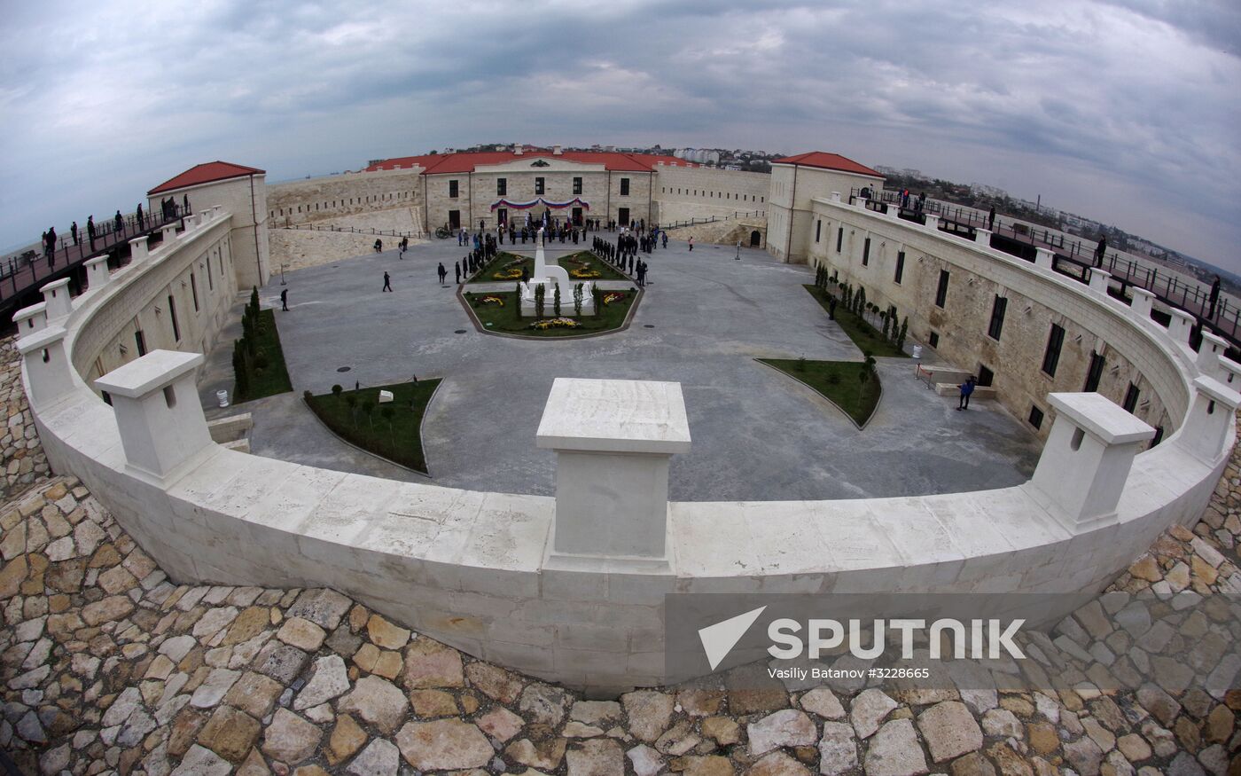 The Konstantin Battery museum complex opens in Sevastopol