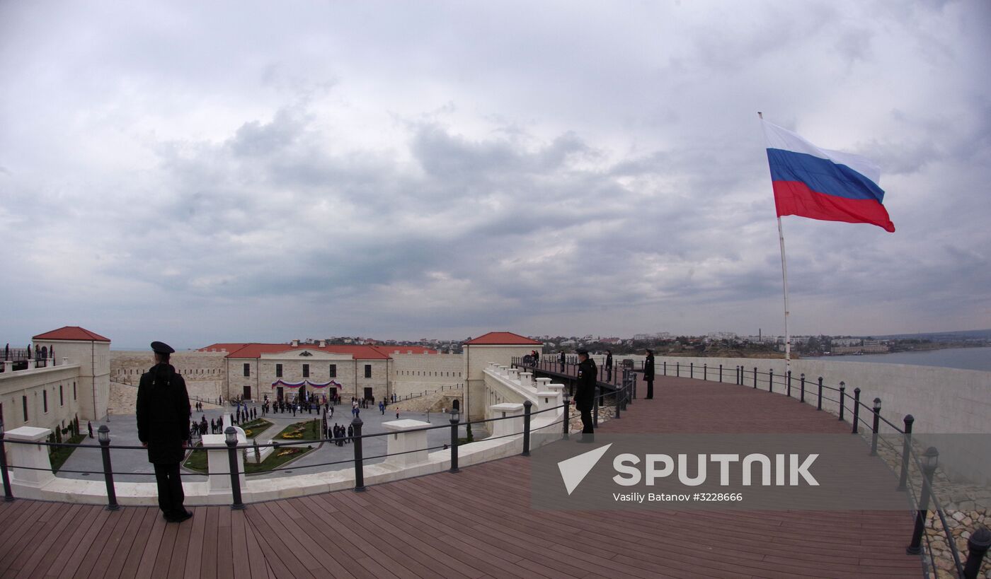 The Konstantin Battery museum complex opens in Sevastopol