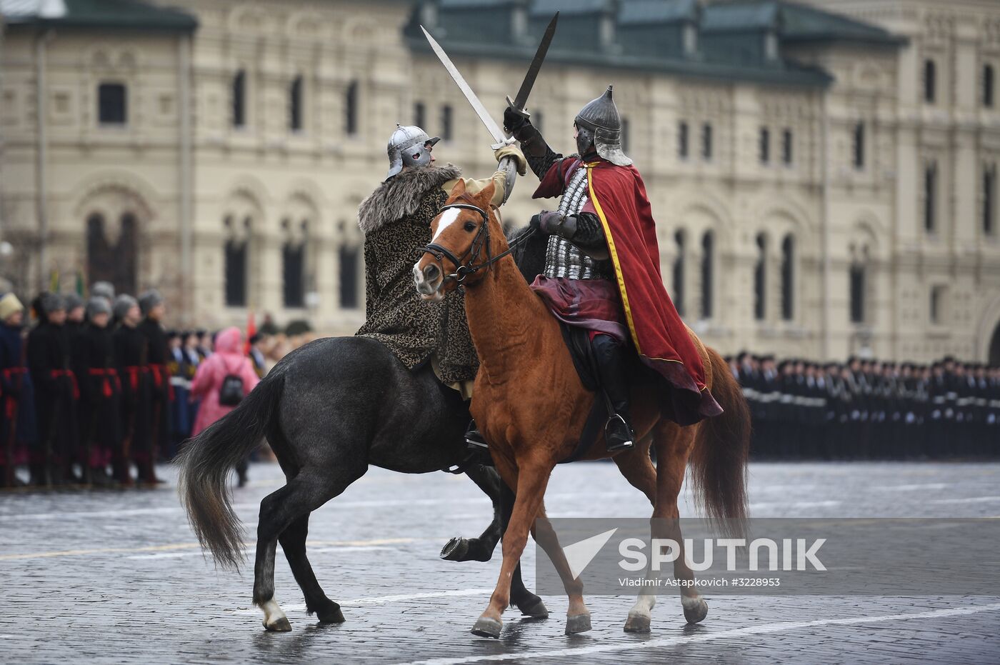 Final rehearsal of march marking 76th anniversary of 1941 parade