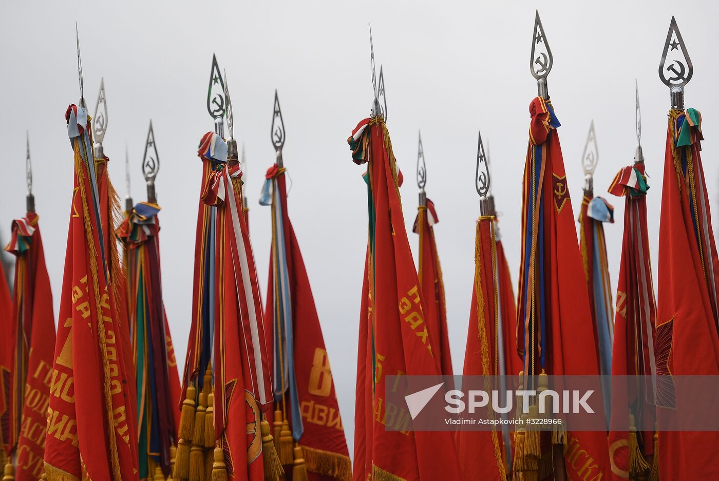 Final rehearsal of march marking 76th anniversary of 1941 parade