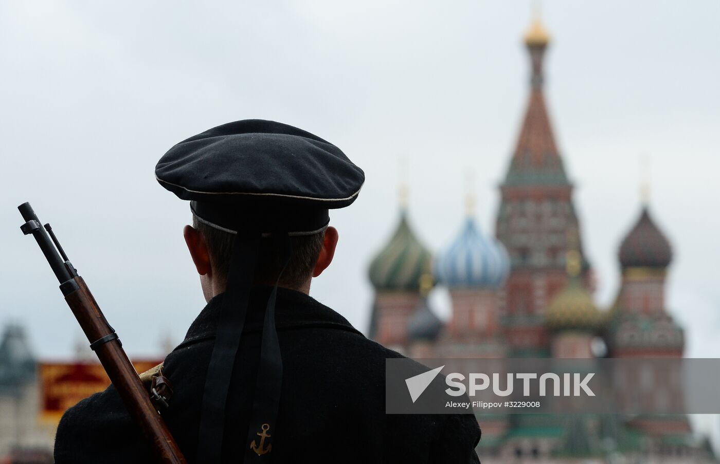 Final rehearsal of march marking 76th anniversary of 1941 parade