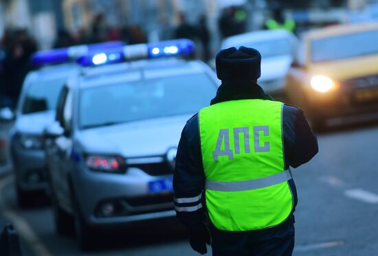 Traffic police officer