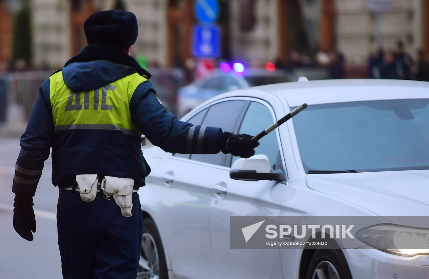 Traffic police officer