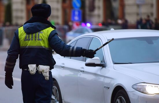 Traffic police officer