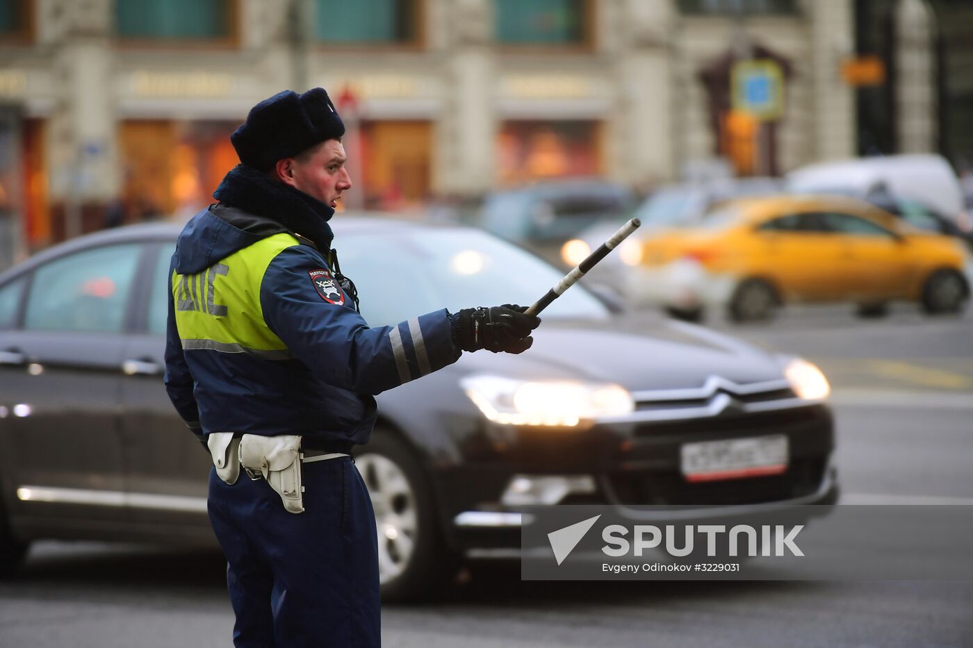 Traffic police officer