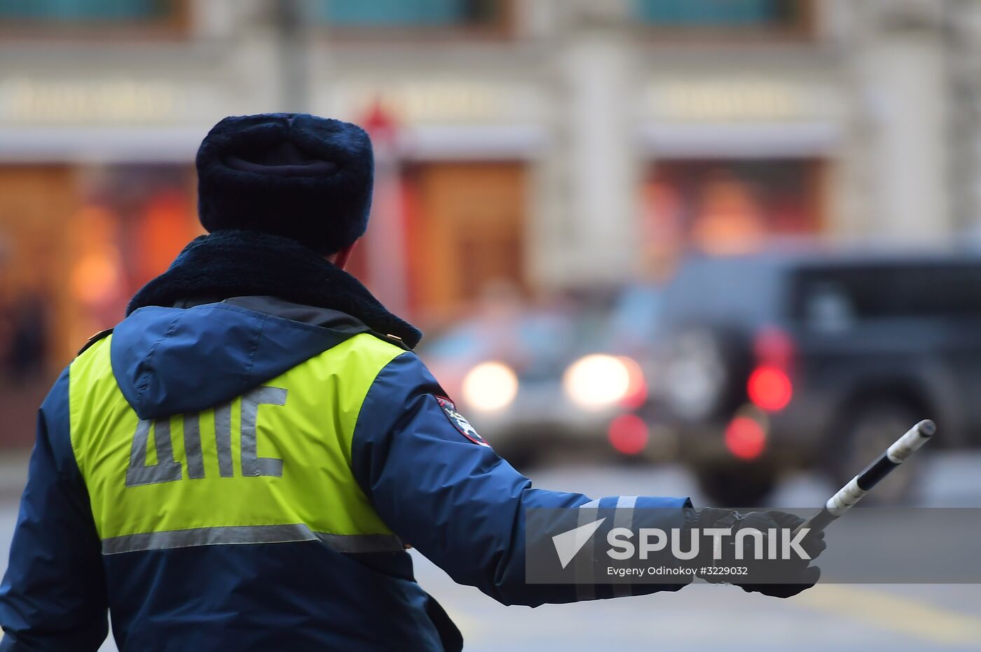 Traffic police officer