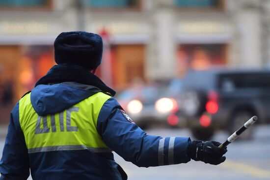 Traffic police officer