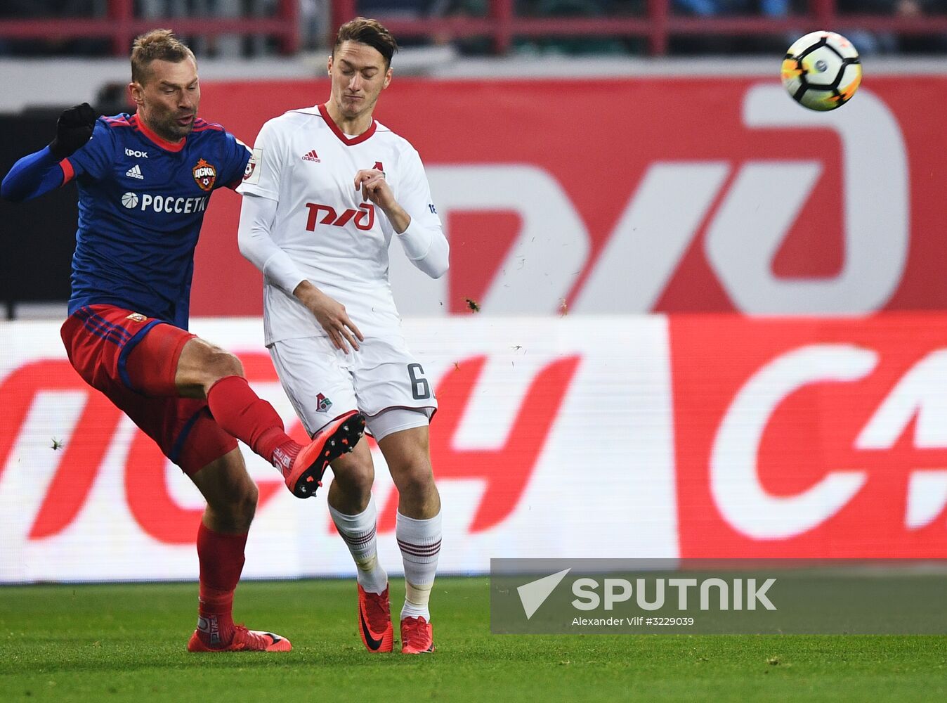 Russian Football Premier League. Lokomotiv vs. CSKA
