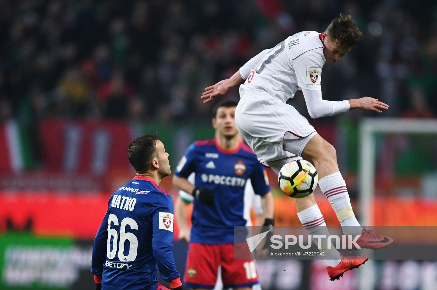 Russian Football Premier League. Lokomotiv vs. CSKA