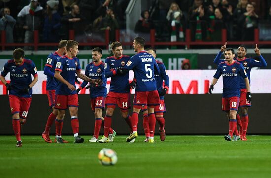 Russian Football Premier League. Lokomotiv vs. CSKA