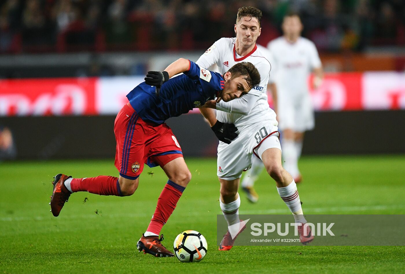 Russian Football Premier League. Lokomotiv vs. CSKA