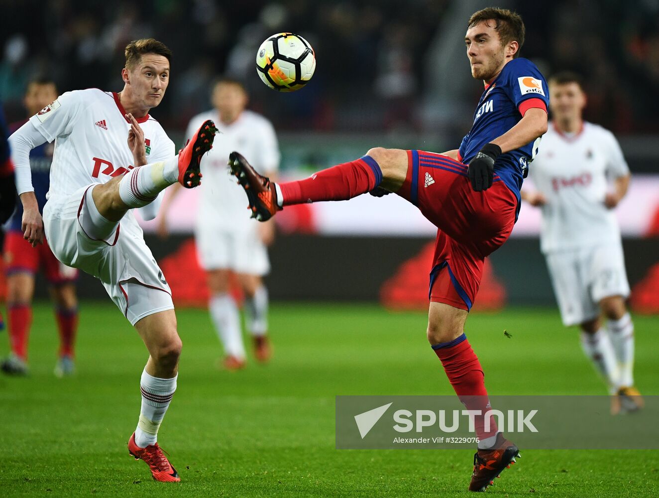 Russian Football Premier League. Lokomotiv vs. CSKA