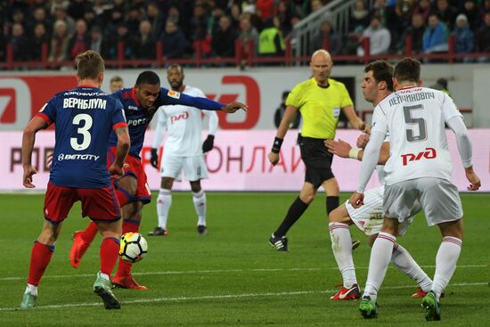 Russian Football Premier League. Lokomotiv vs. CSKA