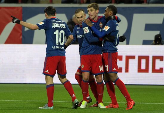 Russian Football Premier League. Lokomotiv vs. CSKA