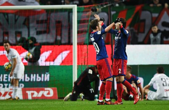 Russian Football Premier League. Lokomotiv vs. CSKA