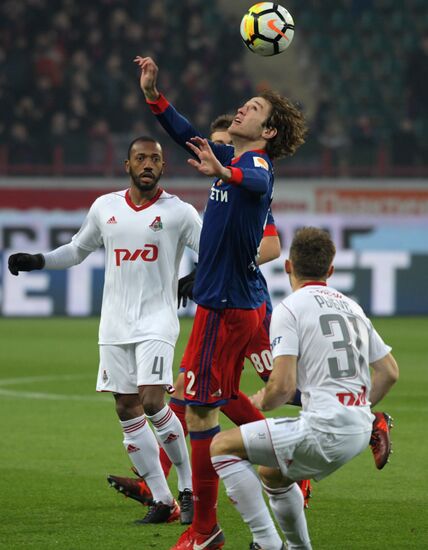 Russian Football Premier League. Lokomotiv vs. CSKA