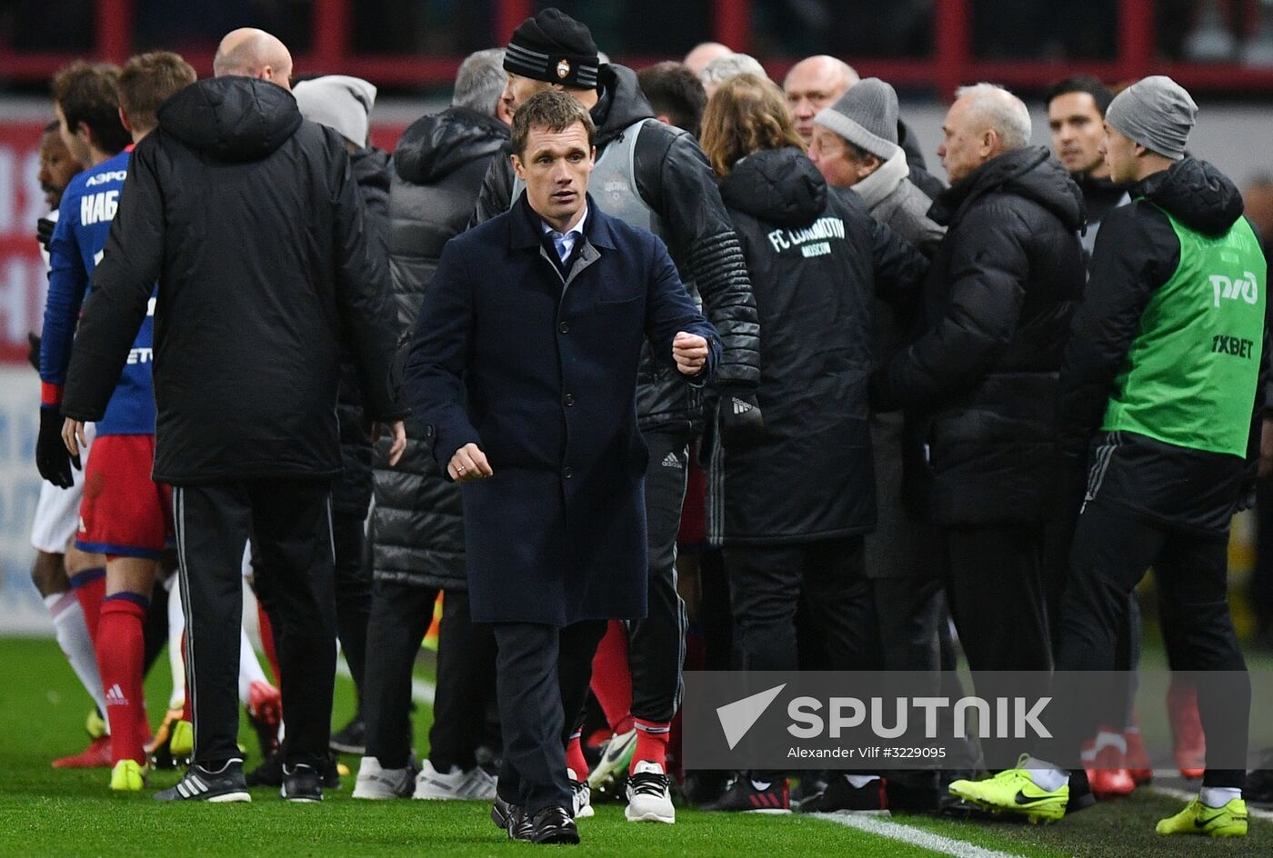 Russian Football Premier League. Lokomotiv vs. CSKA