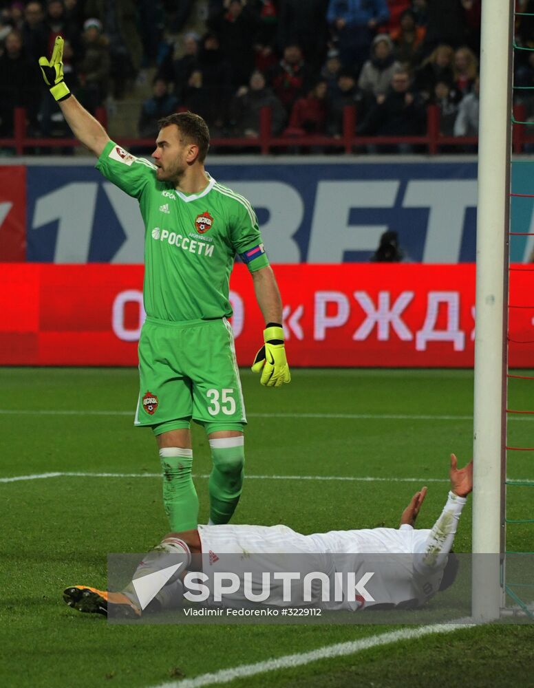 Russian Football Premier League. Lokomotiv vs. CSKA