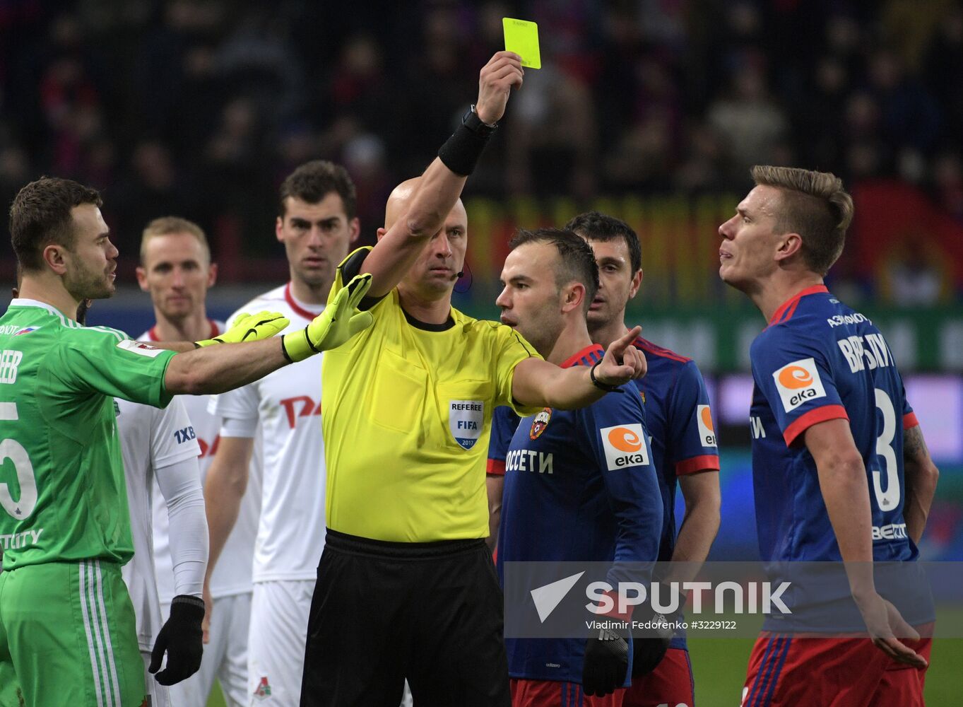 Russian Football Premier League. Lokomotiv vs. CSKA