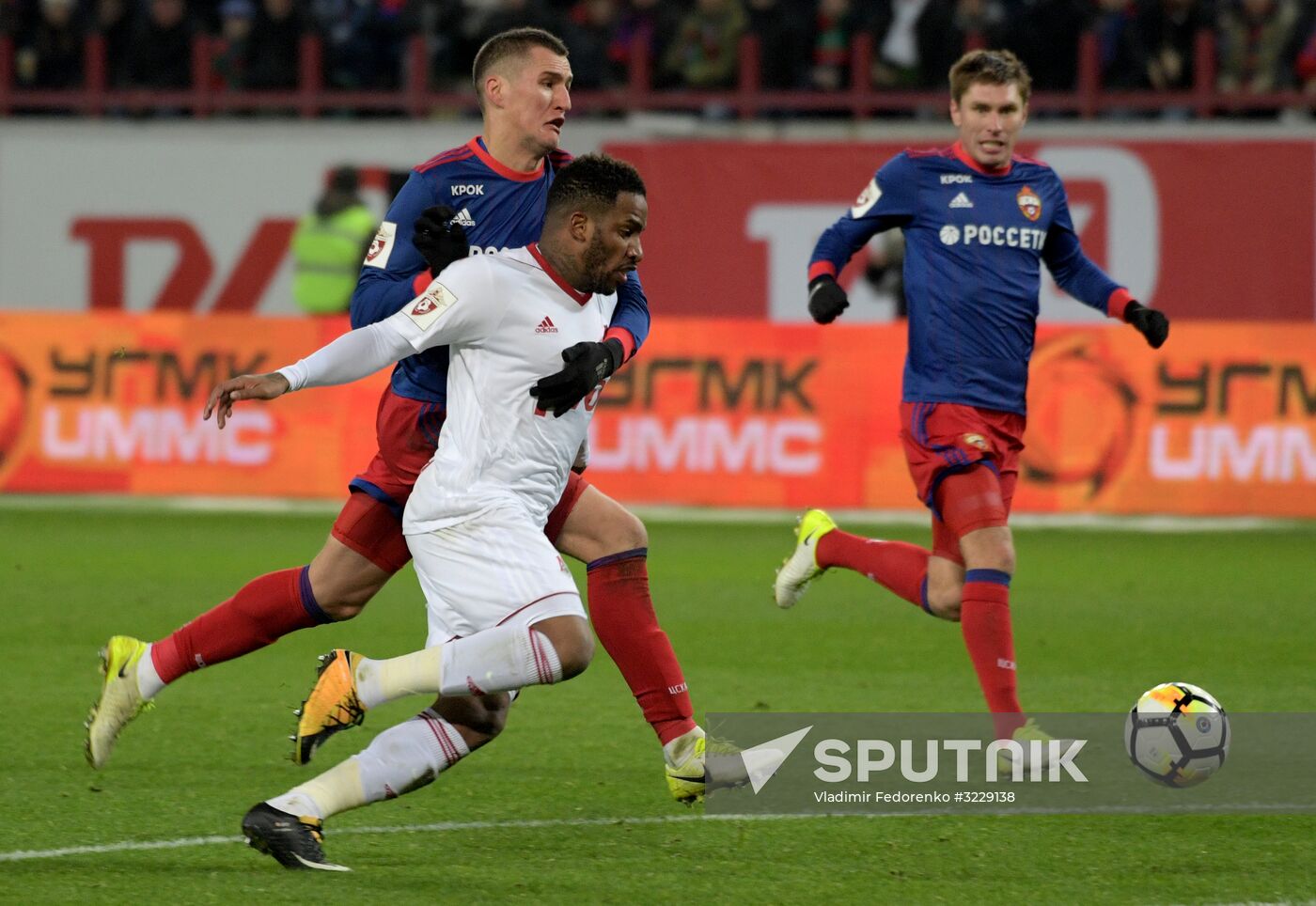 Russian Football Premier League. Lokomotiv vs. CSKA