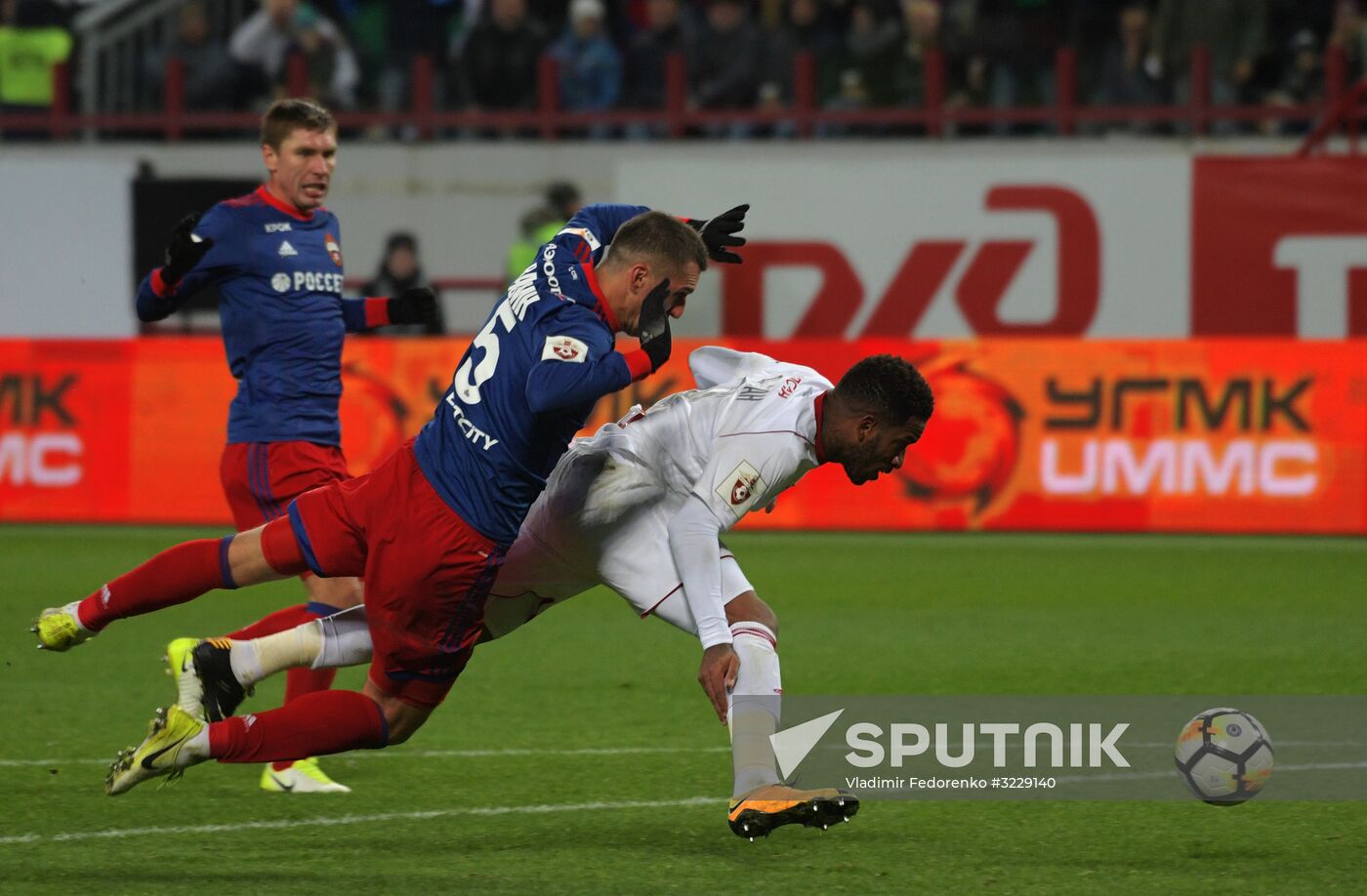 Russian Football Premier League. Lokomotiv vs. CSKA