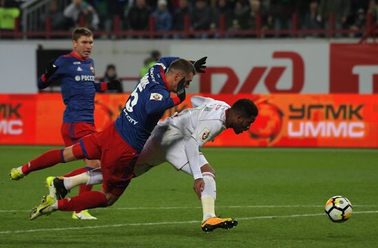 Russian Football Premier League. Lokomotiv vs. CSKA