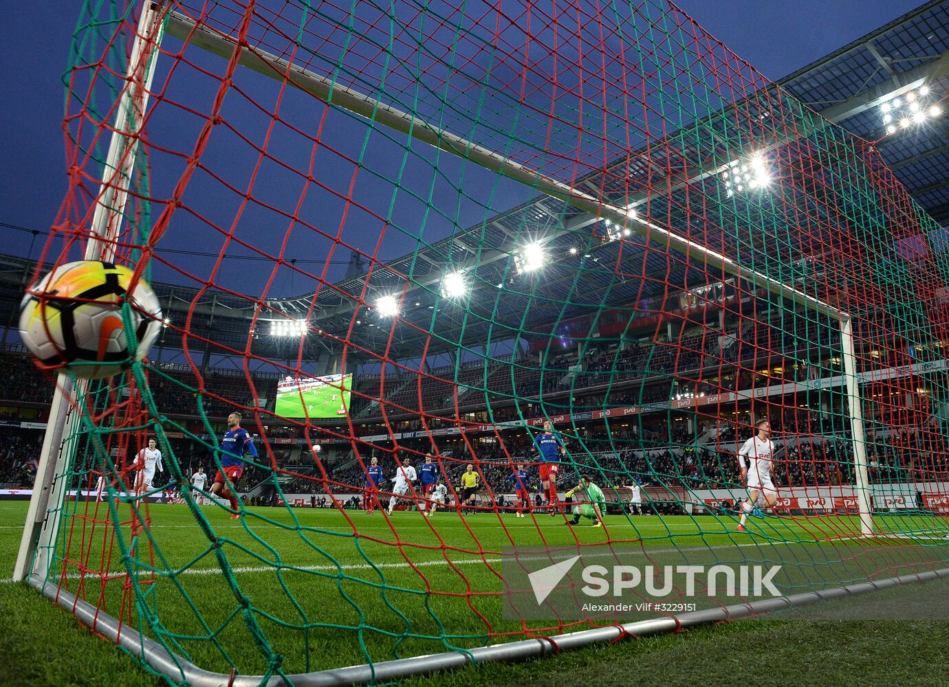 Russian Football Premier League. Lokomotiv vs. CSKA