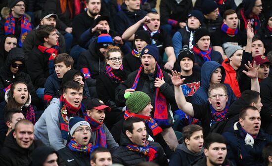 Russian Football Premier League. Lokomotiv vs. CSKA