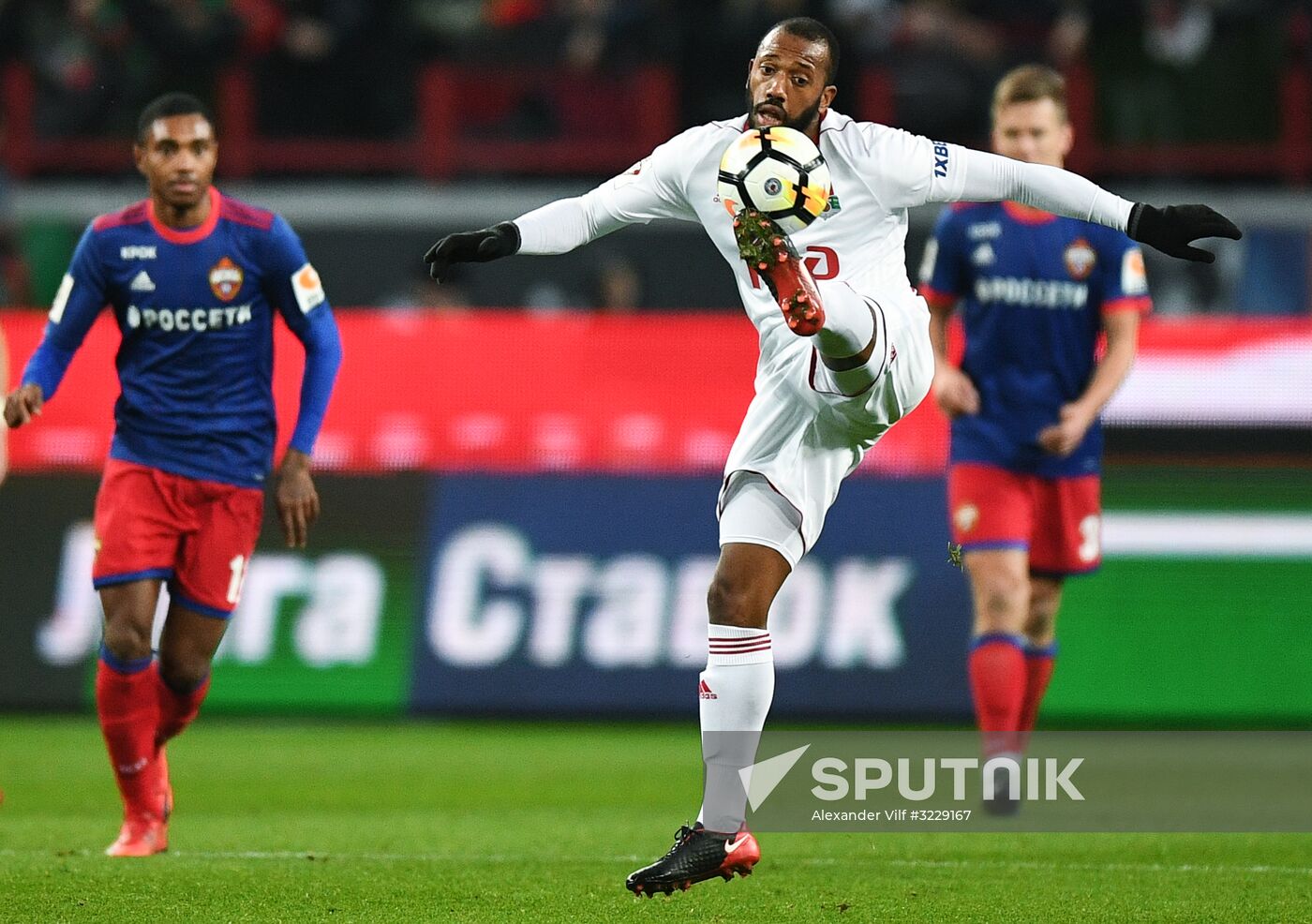 Russian Football Premier League. Lokomotiv vs. CSKA