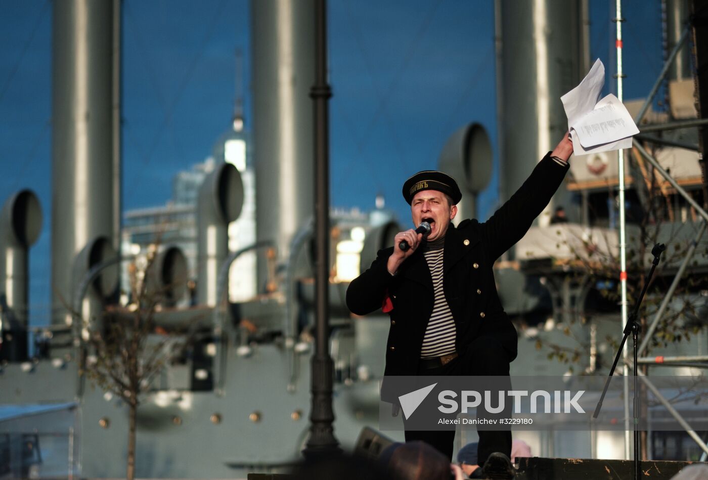 Petrograd 2017 historical reenactment