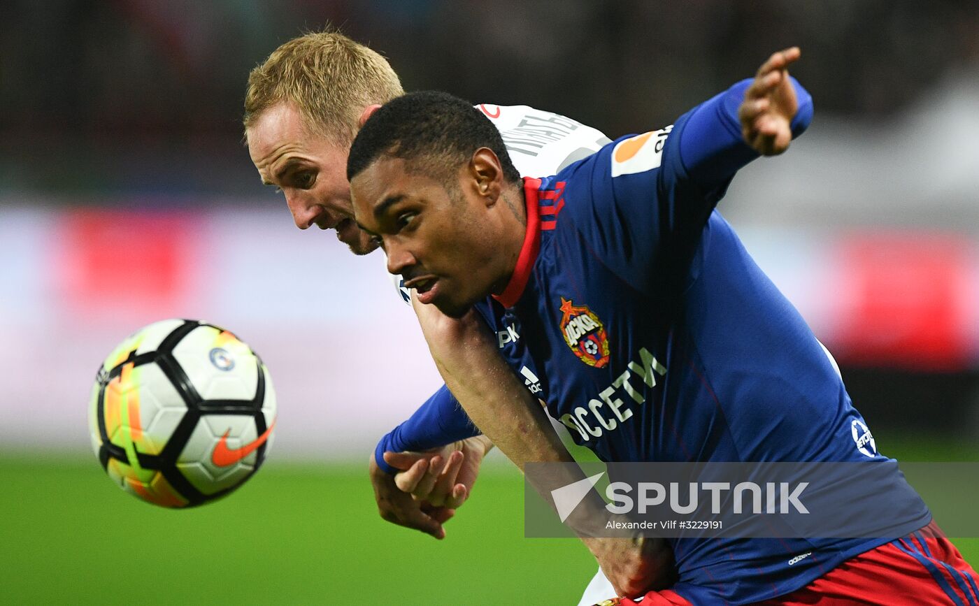 Russian Football Premier League. Spartak vs. Ufa