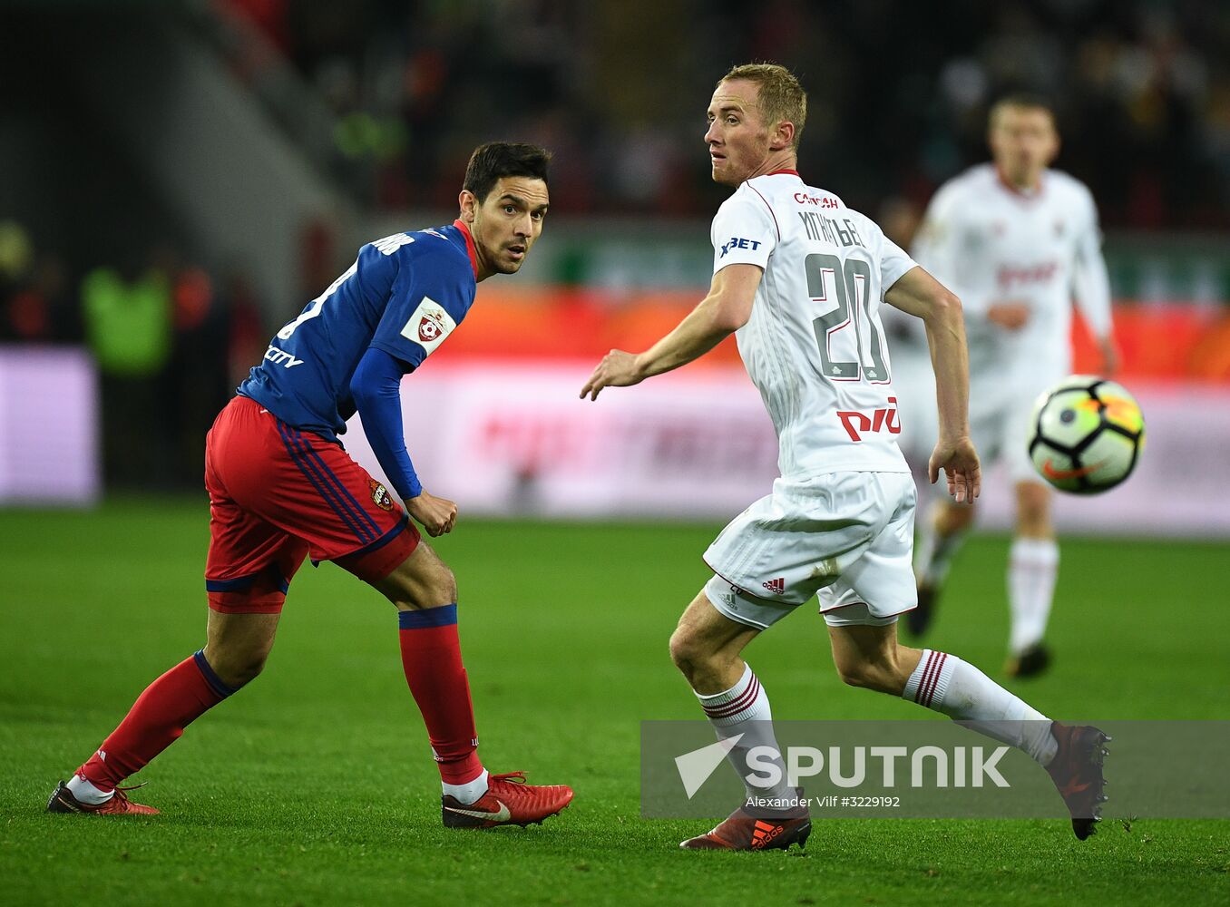 Russian Football Premier League. Spartak vs. Ufa