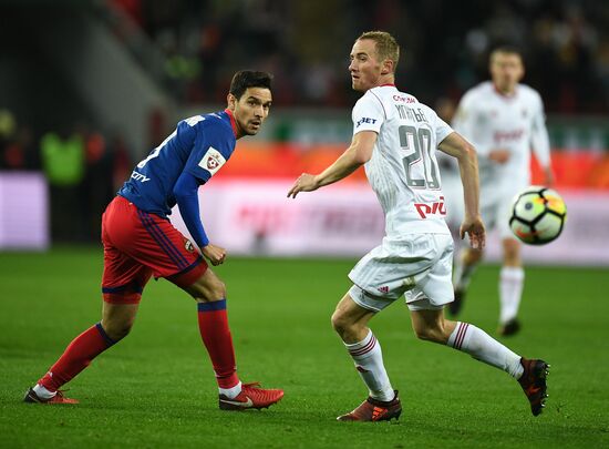 Russian Football Premier League. Spartak vs. Ufa